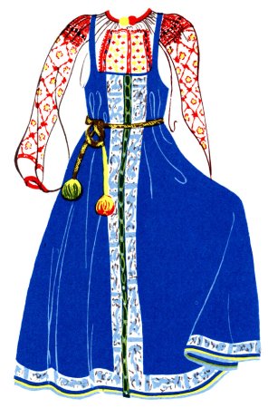 Русский народный костюм женский