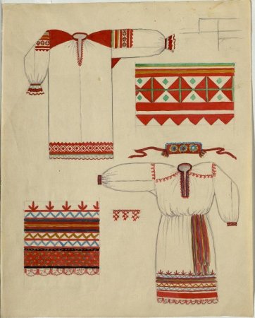 Узоры национальных костюмов