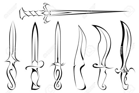 Рисунки оружия