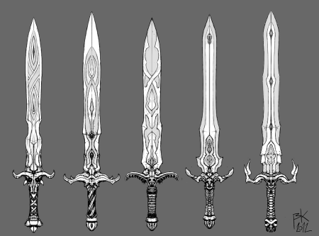 Меч эскиз