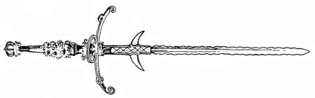 Меч рисунок