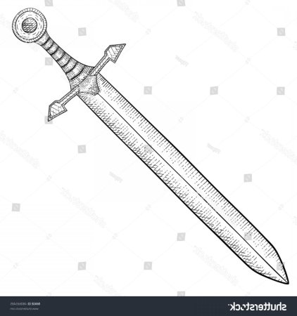 Эльфийский клинок скайрим чертёж