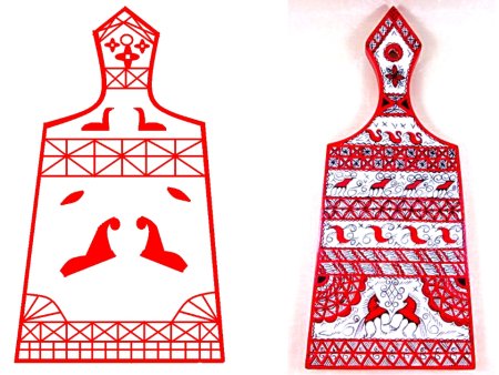 Рисование 5 класс Мезенская роспись