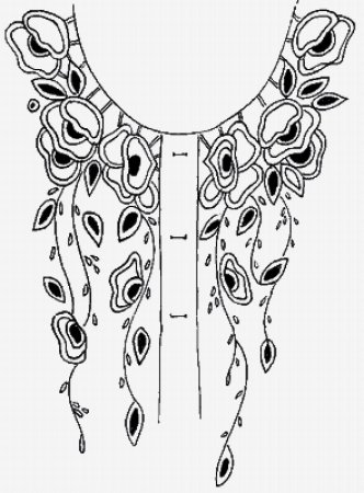 Узоры для вышивки бисером на одежде