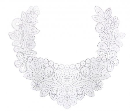 Воротники на коклюшках