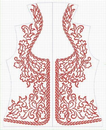 Эскизы для машинной вышивки