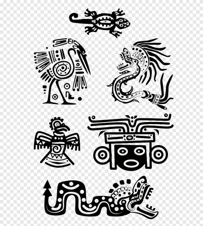 Орнаменты индейцев Майя