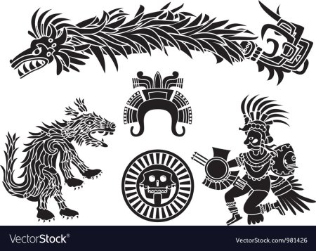 Ацтекские узоры