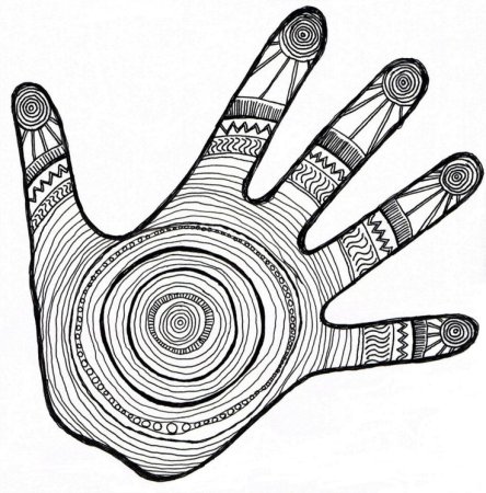 Эскизы рисунков на руку