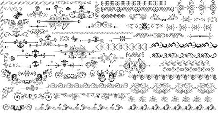 Растительный орнамент в полосе