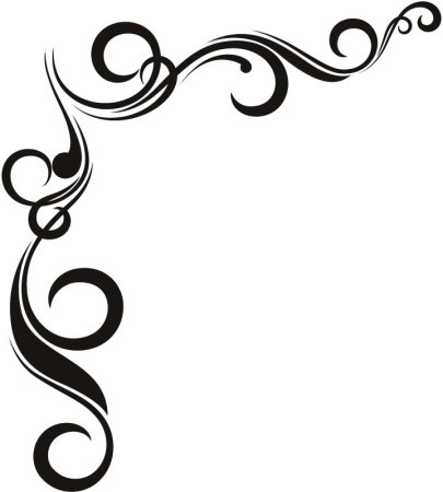 Узор уголок