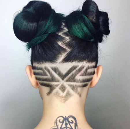 Стрижки Хаер тату