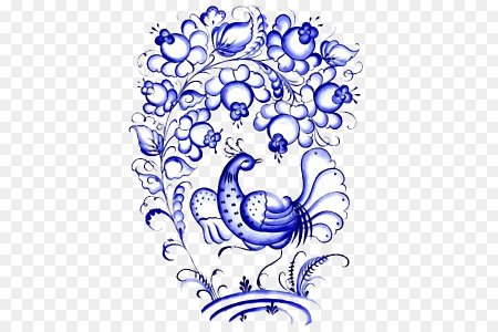 Гжельская и Городецкая роспись