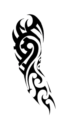 Кельтский трайбл на плече