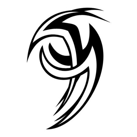 Тату абстракция