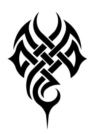 Кельтские узоры трайбл