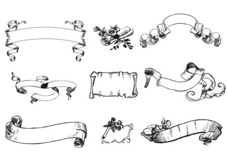 Векторный свиток