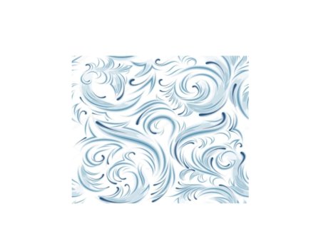 Трафарет "зимний узор"