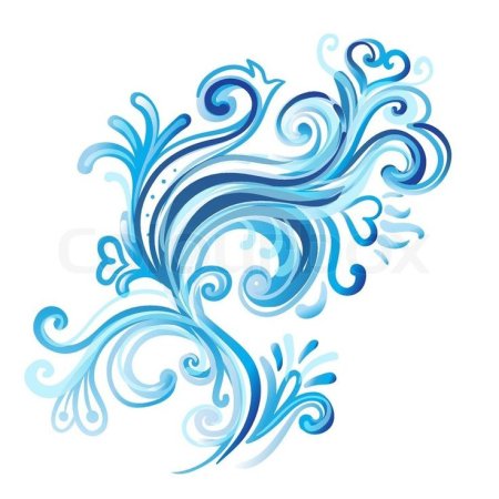 Ледяной узор вектор