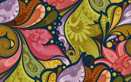 Цветной орнамент