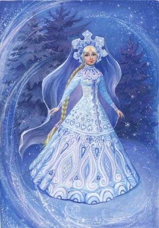 Зимушка зима образ