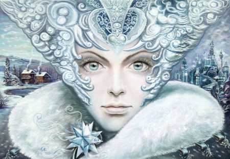 Снежная Королева из сказки Снежная Королева