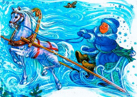 Рисунок на тему Зимушка зима