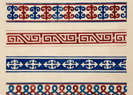 Улзы Бурятский орнамент