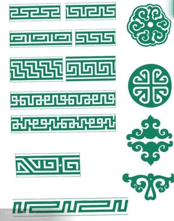 Алхан хээ орнамент