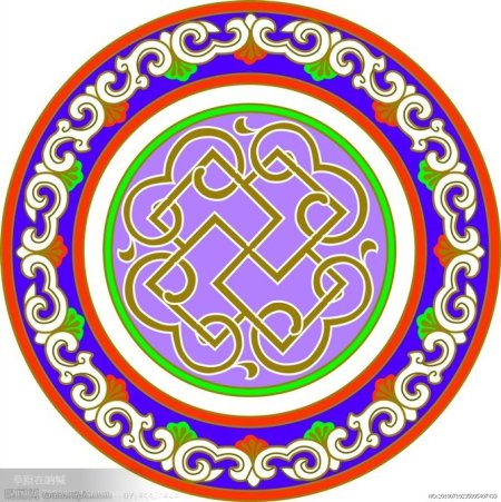 Калмыцкий орнамент Лотос