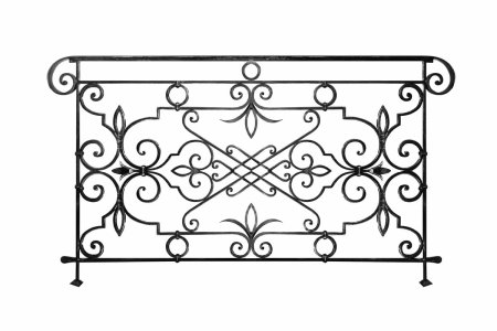 Ограждения металлические кованые