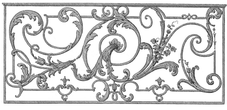 Узор Акант ковка