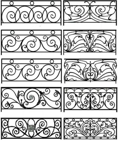 Холодная ковка чертежи изделий