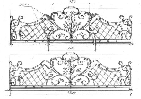 Ковка эскизы