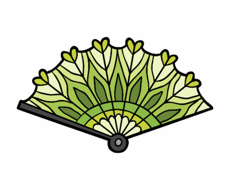 Веер для рисования
