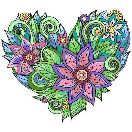 Узоры для рисования цветные