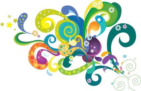 Цветные узоры