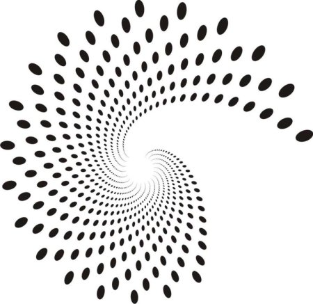 Точечные геометрические орнаменты