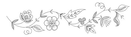 Орнамент растительный горизонтальный