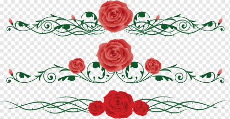 Орнамент из цветов