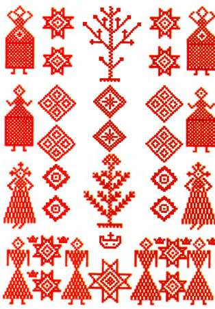 Тнический белорусский орнамент