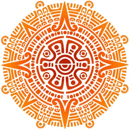 Этно узор Майя Ацтеки