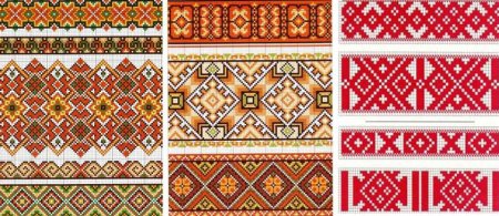 Узоры славянских народов