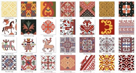 Узоры народов России