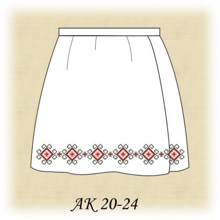 Узор для вышивки на юбке