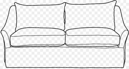 Раскраска диван