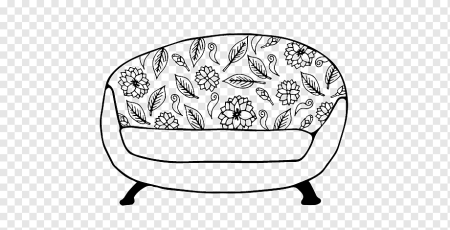 Диван рисунок