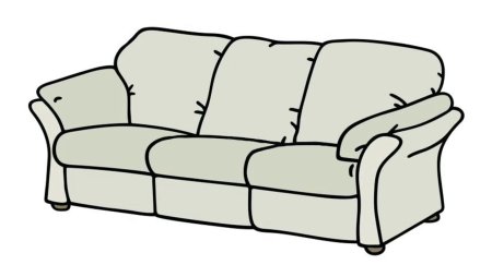 Диван Честер эскиз