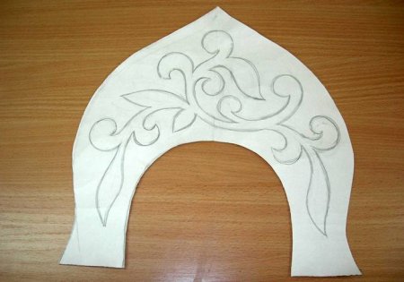 Кокошник орнамент