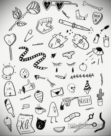 Татуировки для мальчиков легкие